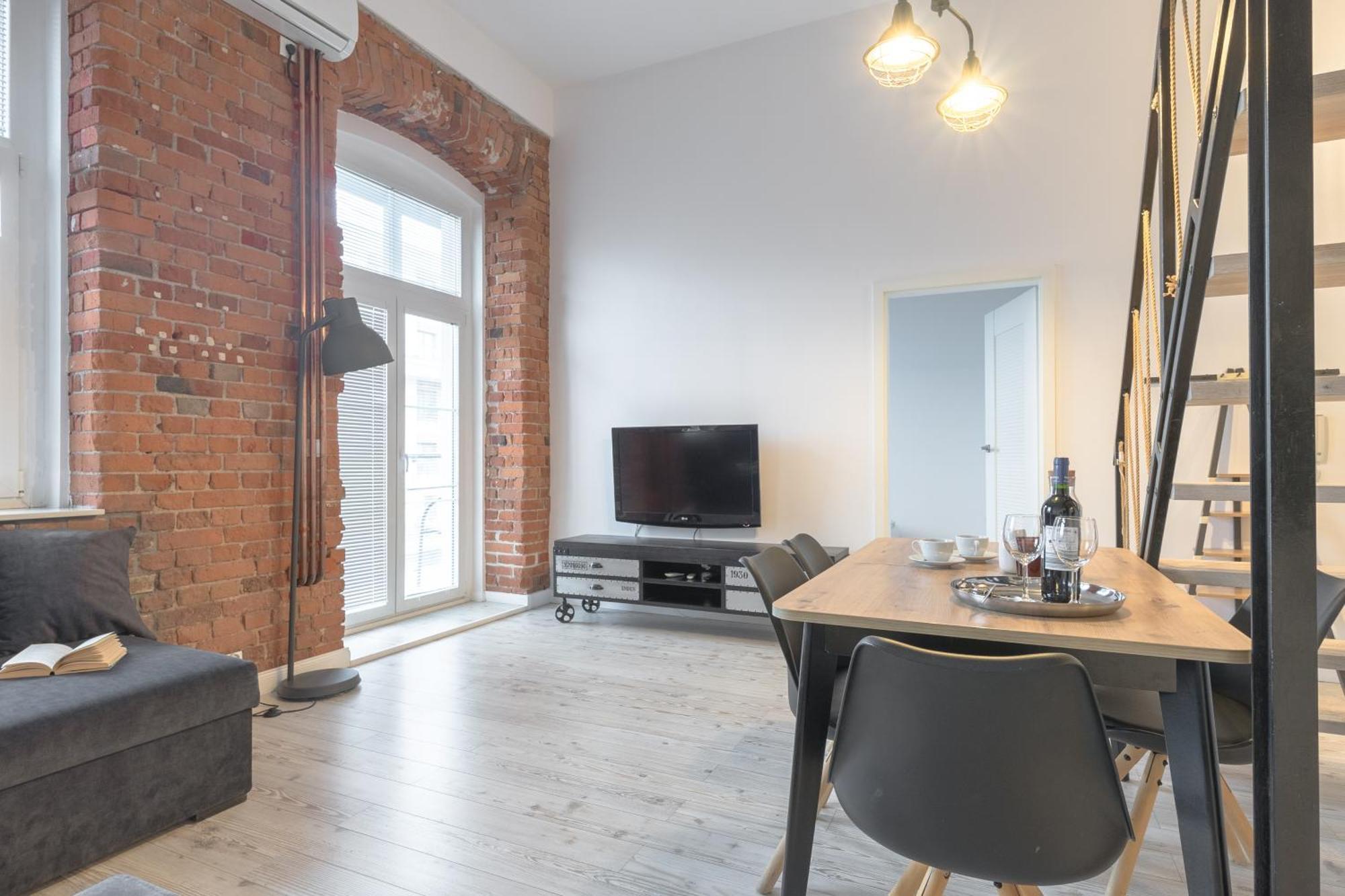 Apartament Z Antresola Nowa Papiernia Breslavia Esterno foto