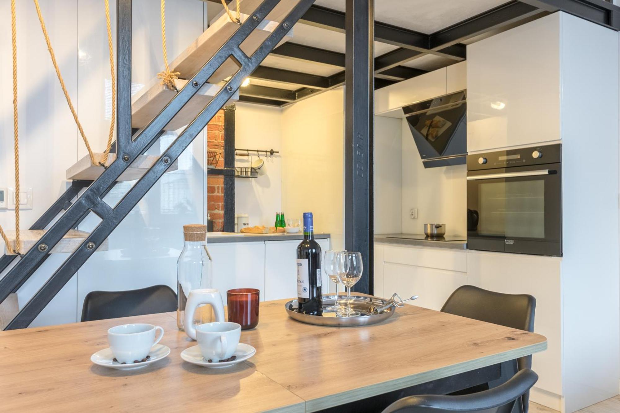 Apartament Z Antresola Nowa Papiernia Breslavia Esterno foto