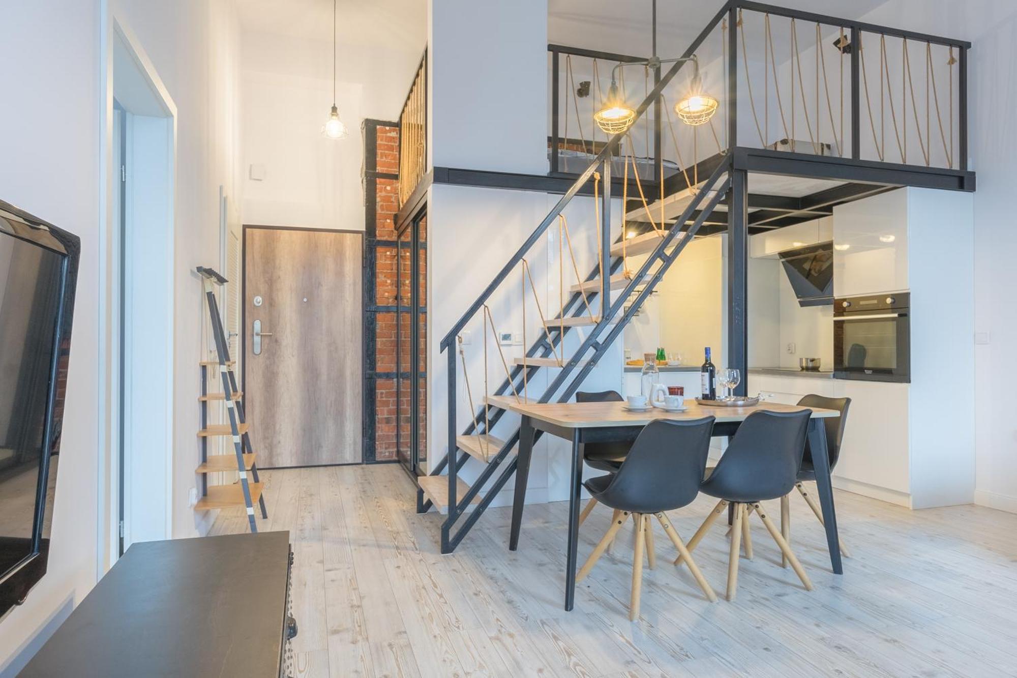 Apartament Z Antresola Nowa Papiernia Breslavia Esterno foto