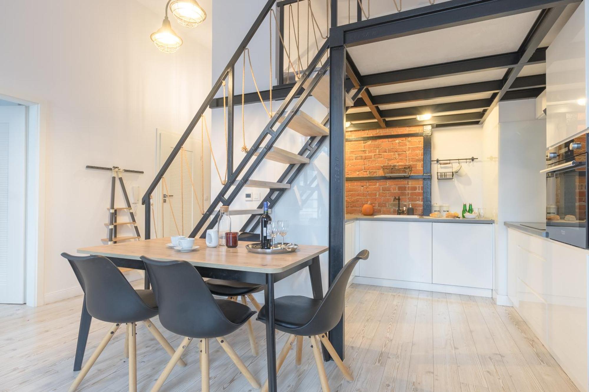 Apartament Z Antresola Nowa Papiernia Breslavia Esterno foto